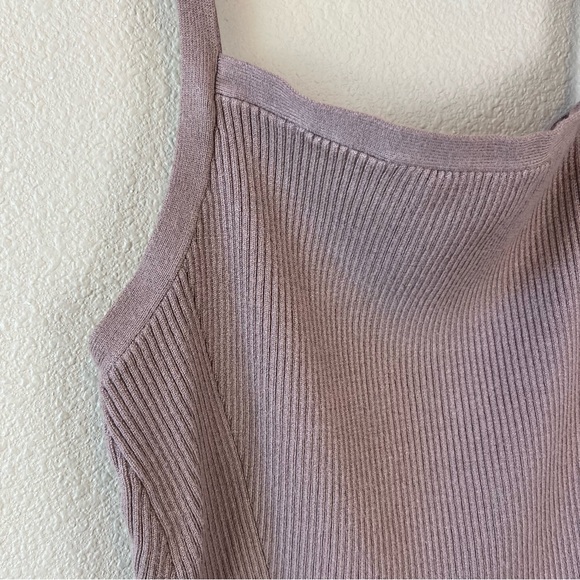 abercrombie ribbed knit square neck tank - Picture 4 of 6